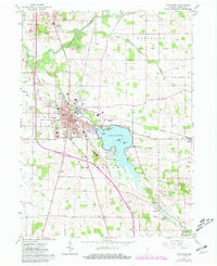 ROCHESTER, IN HISTORICAL MAP GEOPDF 7.5X