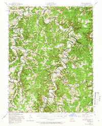 DRYNOB, MO HISTORICAL MAP GEOPDF 15X15 G