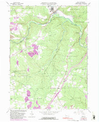 POLK, PA HISTORICAL MAP GEOPDF 7.5X7.5 G