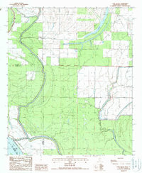 CANE BAYOU, MS-LA HISTORICAL MAP GEOPDF