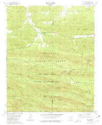 BIG FORK, AR HISTORICAL MAP GEOPDF 7.5X7