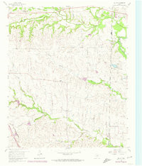 BLUETT, TX HISTORICAL MAP GEOPDF 7.5X7.5