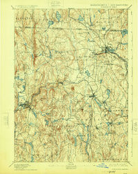 WINCHENDON, MA-NH HISTORICAL MAP GEOPDF