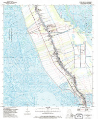GOLDEN MEADOW, LA HISTORICAL MAP GEOPDF