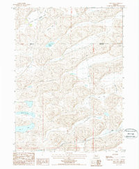 FRYE LAKE, NE HISTORICAL MAP GEOPDF 7.5X