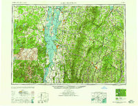 LAKE CHAMPLAIN, NY-VT-NH HISTORICAL MAP