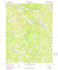 PORTERS FALLS, WV HISTORICAL MAP GEOPDF