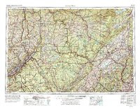 SCRANTON, PA-NY-NJ HISTORICAL MAP GEOPDF
