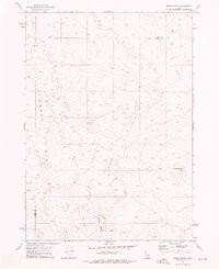 MOSBY BUTTE, ID HISTORICAL MAP GEOPDF 7.