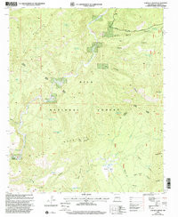 O BLOCK CANYON, NM HISTORICAL MAP GEOPDF