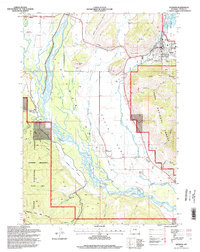 JACKSON, WY HISTORICAL MAP GEOPDF 7.5X7.