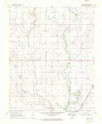 WAKITA SE, OK HISTORICAL MAP GEOPDF 7.5X