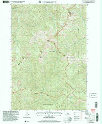 SHELLROCK PEAK, ID HISTORICAL MAP GEOPDF
