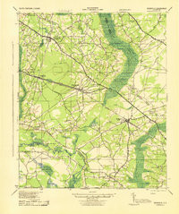 RIDGEVILLE, SC HISTORICAL MAP GEOPDF 15X