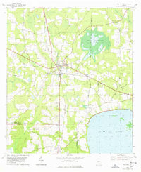 RAY CITY, GA HISTORICAL MAP GEOPDF 7.5X7