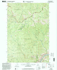 SHOUP, ID-MT HISTORICAL MAP GEOPDF 7.5X7