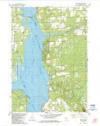 DELLWOOD, WI HISTORICAL MAP GEOPDF 7.5X7