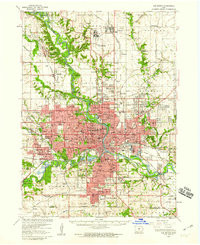 DES MOINES, IA HISTORICAL MAP GEOPDF 15X
