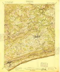 BLUEFIELD, WV-VA HISTORICAL MAP GEOPDF 1
