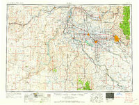BOISE, ID-OR HISTORICAL MAP GEOPDF 1X2 G
