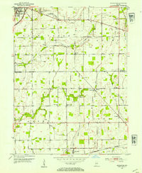 PENDLETON, IN HISTORICAL MAP GEOPDF 7.5X