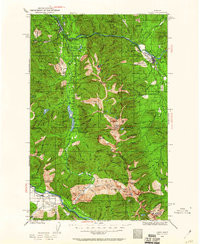 LIBBY, MT HISTORICAL MAP GEOPDF 30X30 GR