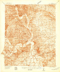BENTON, AR HISTORICAL MAP GEOPDF 15X15 G