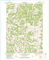 CLYDE, WI HISTORICAL MAP GEOPDF 7.5X7.5