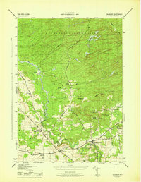 SALISBURY, NY HISTORICAL MAP GEOPDF 7.5X