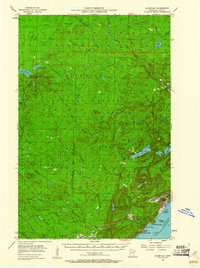 SILVER BAY, MN HISTORICAL MAP GEOPDF 15X