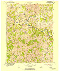 PIQUA, KY HISTORICAL MAP GEOPDF 7.5X7.5