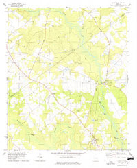 HILLTONIA, GA HISTORICAL MAP GEOPDF 7.5X