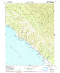GUALALA, CA HISTORICAL MAP GEOPDF 7.5X7.
