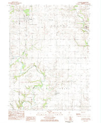 LAFAYETTE, IL HISTORICAL MAP GEOPDF 7.5X