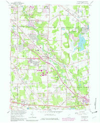 TWINSBURG, OH HISTORICAL MAP GEOPDF 7.5X
