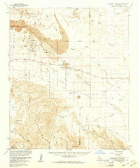 BORREGO MOUNTAIN, CA HISTORICAL MAP GEOP