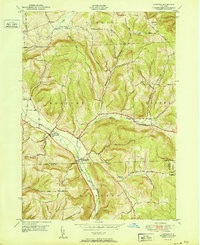 HARFORD, NY HISTORICAL MAP GEOPDF 7.5X7.