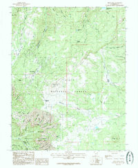 BRIAN HEAD, UT HISTORICAL MAP GEOPDF 7.5