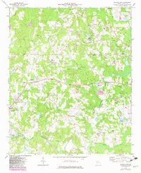 BOWDON EAST, GA HISTORICAL MAP GEOPDF 7.