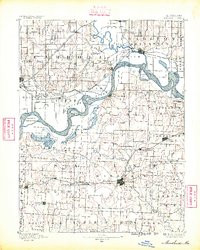 MARSHALL, MO HISTORICAL MAP GEOPDF 30X30