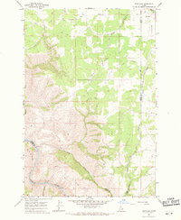 WESTLAKE, ID HISTORICAL MAP GEOPDF 7.5X7