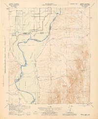 CIBOLA, AZ-CA HISTORICAL MAP GEOPDF 15X1