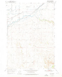 RIGBY SE, ID HISTORICAL MAP GEOPDF 7.5X7