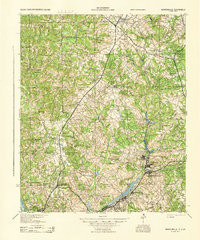 WARRENVILLE, SC-GA HISTORICAL MAP GEOPDF