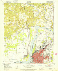 FORT SMITH, AR-OK HISTORICAL MAP GEOPDF