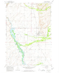 TETONIA, ID HISTORICAL MAP GEOPDF 7.5X7.