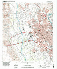 LAS CRUCES, NM HISTORICAL MAP GEOPDF 7.5