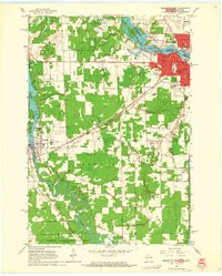 MARINETTE WEST, WI-MI HISTORICAL MAP GEO