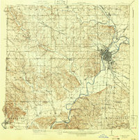 HAMILTON, OH HISTORICAL MAP GEOPDF 15X15
