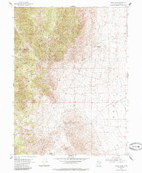 TABBYS PEAK, UT HISTORICAL MAP GEOPDF 7.
